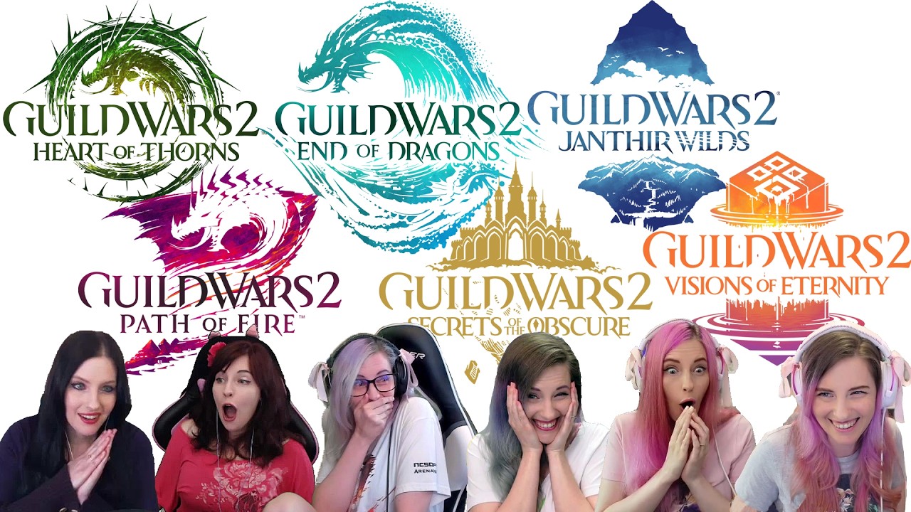 Моя реакция на каждое объявление о дополнении к Guild Wars 2