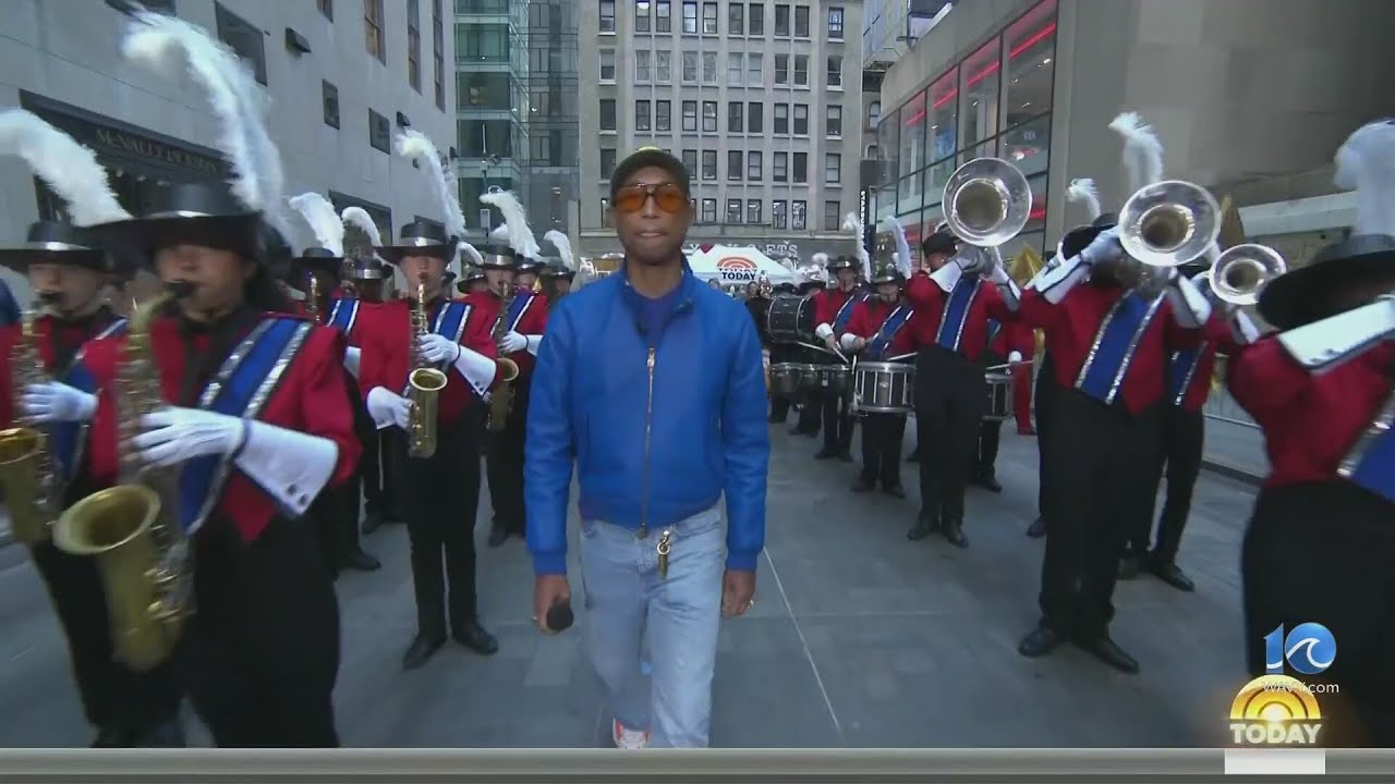 Princess Anne High School marching band performs on NBC's Today show