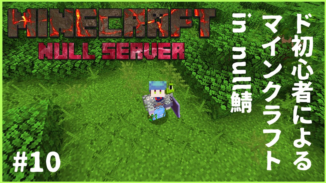 【null鯖】ド初心者が往くマインクラフト＃10【新人Vtuber】