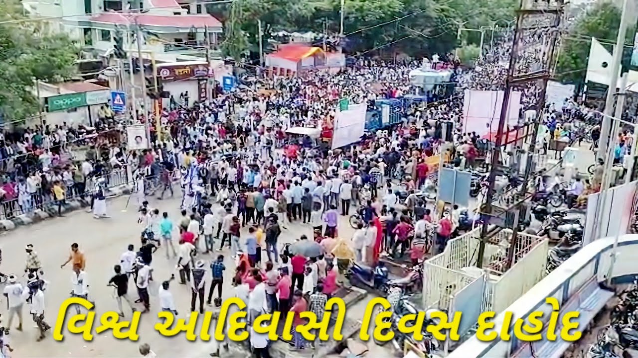 વિશ્વ આદિવાસી દિવસ રેલી દાહોદ - 2022 | World Indigenous Day Celebration - 2022 | Dahod