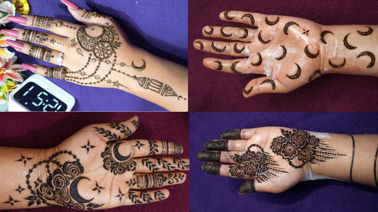 Top 4 Most beautiful mehndi design/ Trick mehndi design #mehndi #shorts #trending #video 