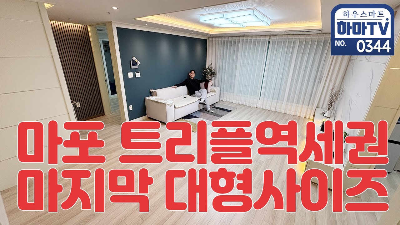서울 마포 마지막 역세권 대형 신축빌라 특가분양 / 0344