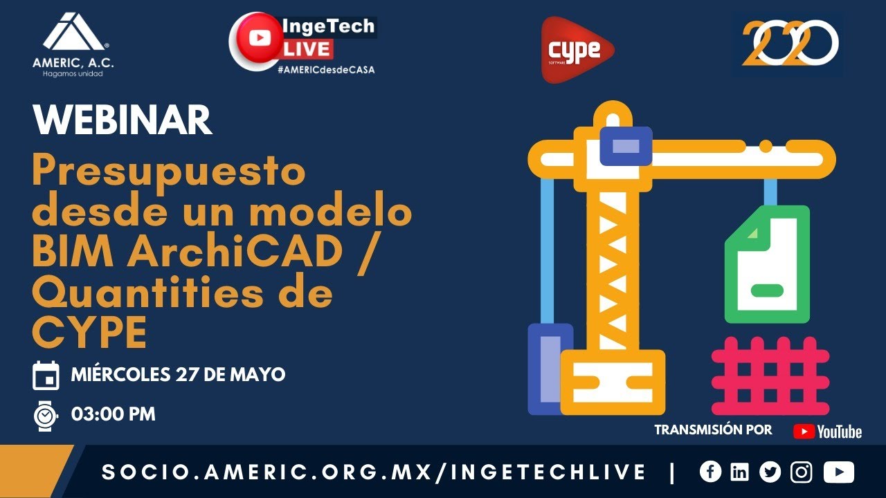 Presupuesto desde un modelo BIM ArchiCAD/Quantities de CYPE