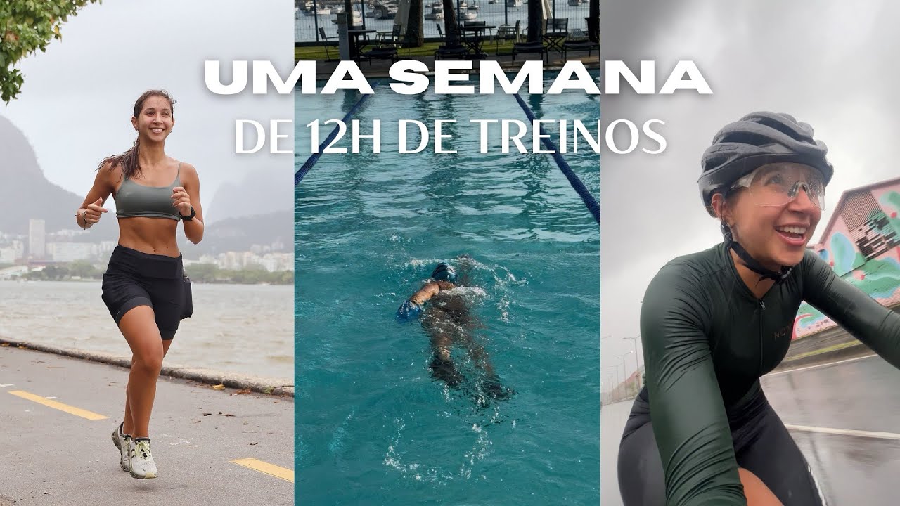 TREINANDO PARA UM MEIO IRONMAN - minha divisão de treinos