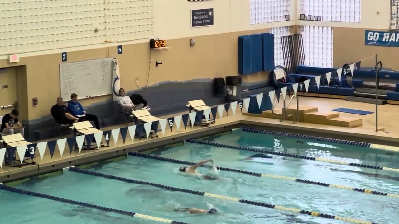 Asher 2026 - 500 freestyle @ Harper Creek last chance meet 