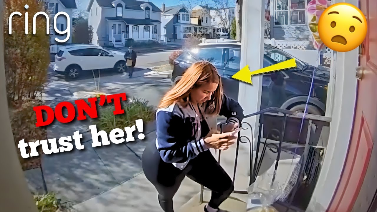 Don’t Open the Door to Strangers! (Caught On Ring Doorbell)