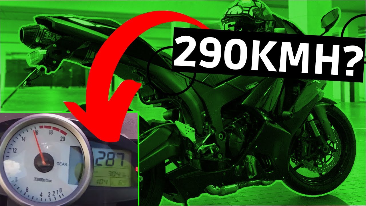 TOP SPEED KAWASAKI NINJA ZX6-R 07-08!