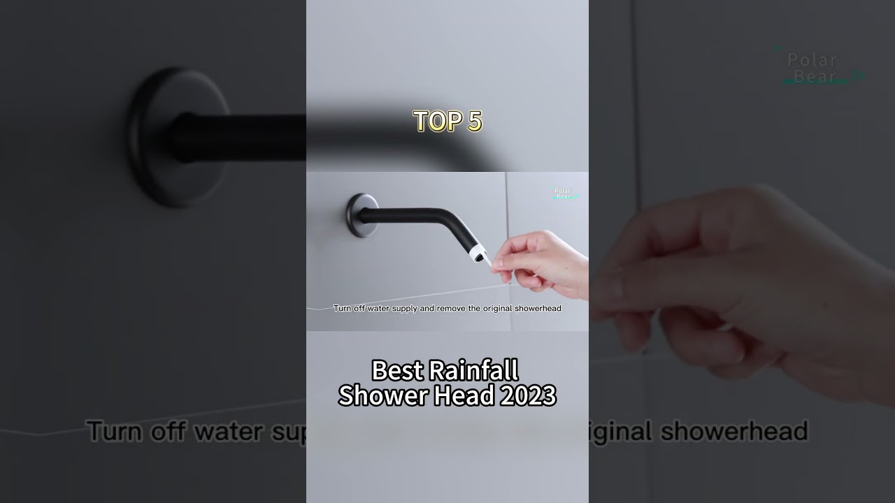 TOP 5 Best Rainfall Shower Head 2023