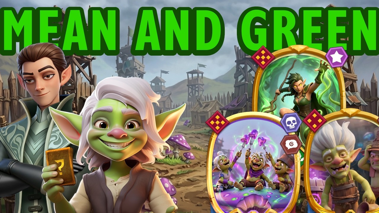 Arcane Rush Battleground - MEAN & GREEN! Making Elves Playable with a Shocking Goblin Hybrid!