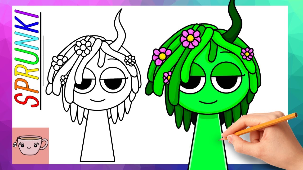 How To Draw Vineria from Incredibox Sprunki | Easy Drawing Tutorial