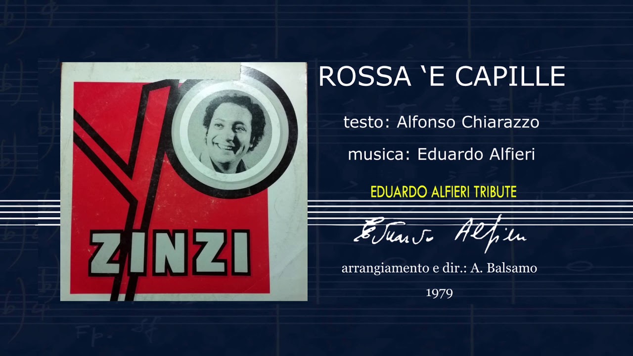 Salvatore Zinzi: «ROSSA 'E CAPILLE» (A.Chiarazzo-E.Alfieri) - 1979