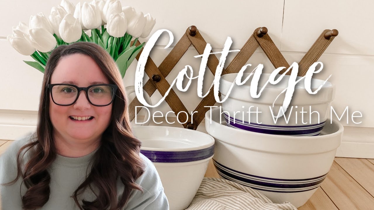Cottage Decor Thrift with me | Farmhouse Decor Ideas