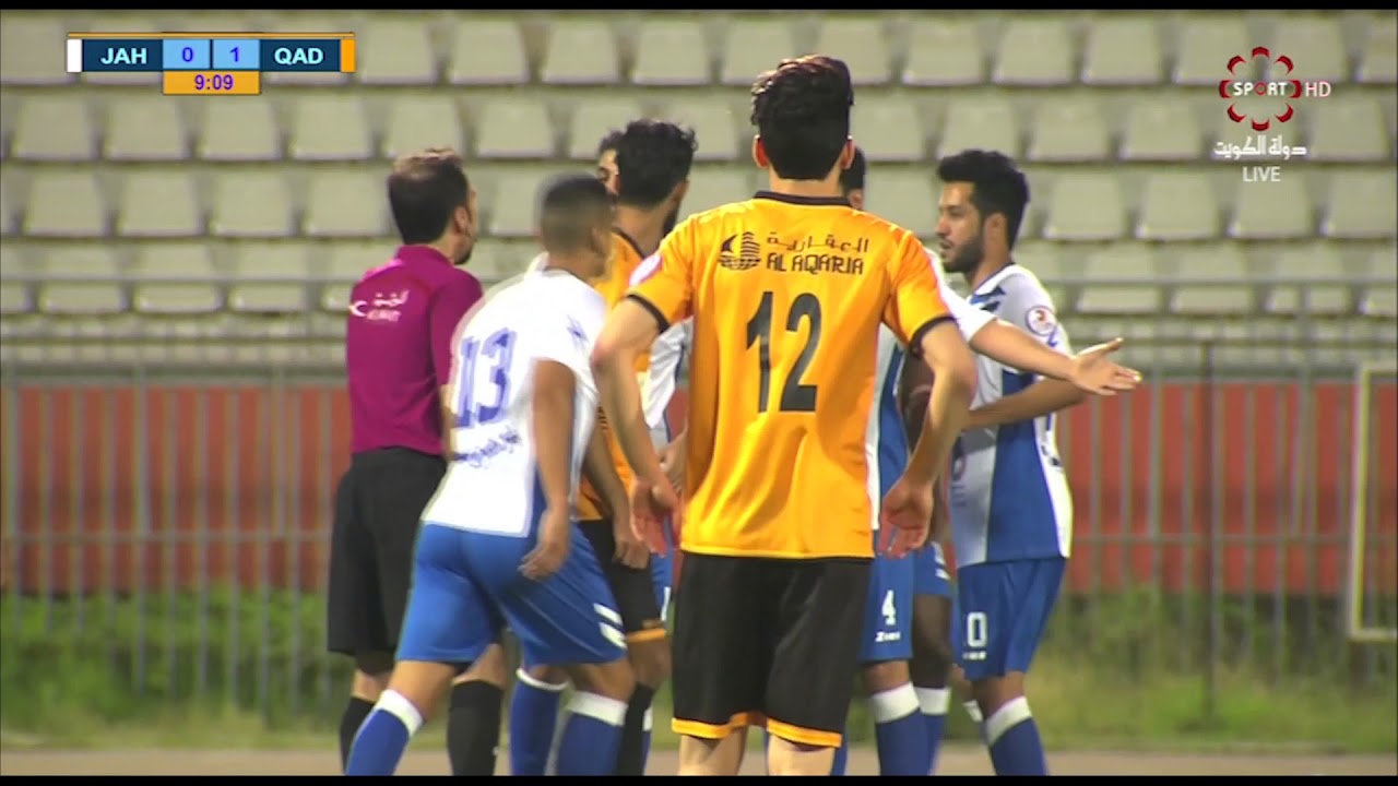 مباراة الجهراء × القادسية - دوري فيفا لكرة القدم - الثلاثاء 10 / 4 / 2018