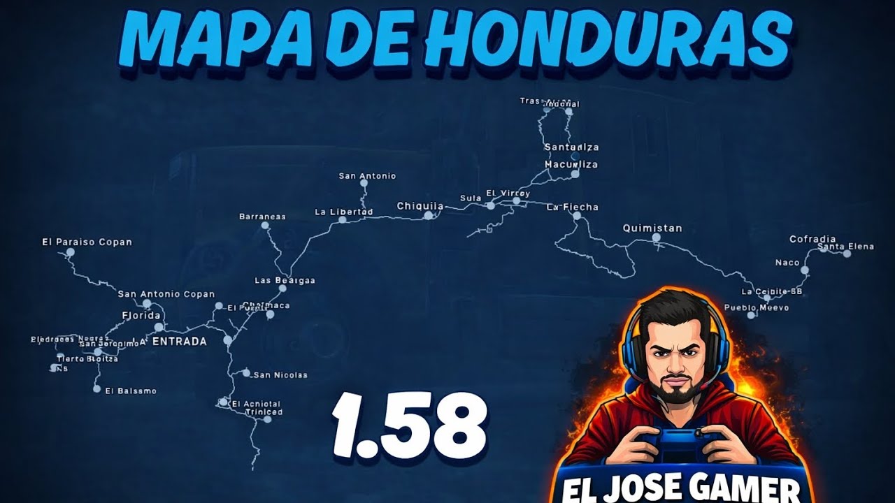 Cómo Descargar el Mapa de Honduras 1.58 en ATS 🚛🇭🇳
