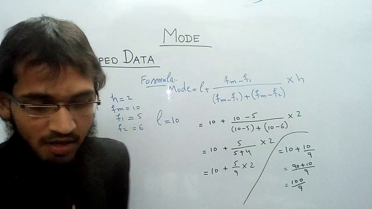 Mode for Grouped Data, Stats