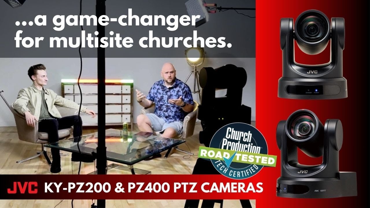 Doing More with Less: JVC PTZ Cameras Transforming Church Production for Smaller Teams