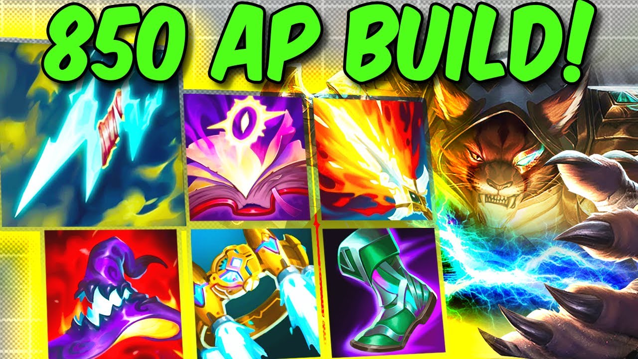 (850 AP RENGAR)THEY BUFFED STATIKK SHIV...NOW ITS BROKEN