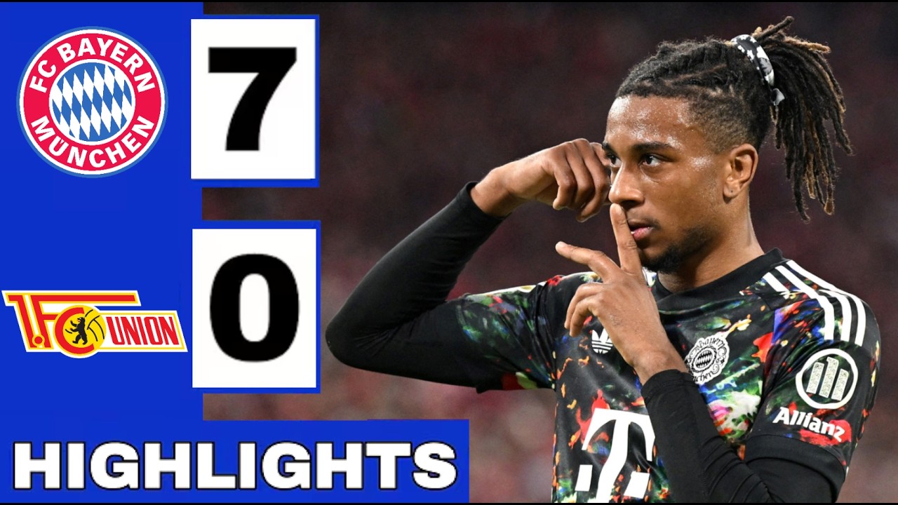 Bayern - Union Berlin 7-0 Highlights | Bundesliga 2026-27 | FC Bayern Munich Union Berlin
