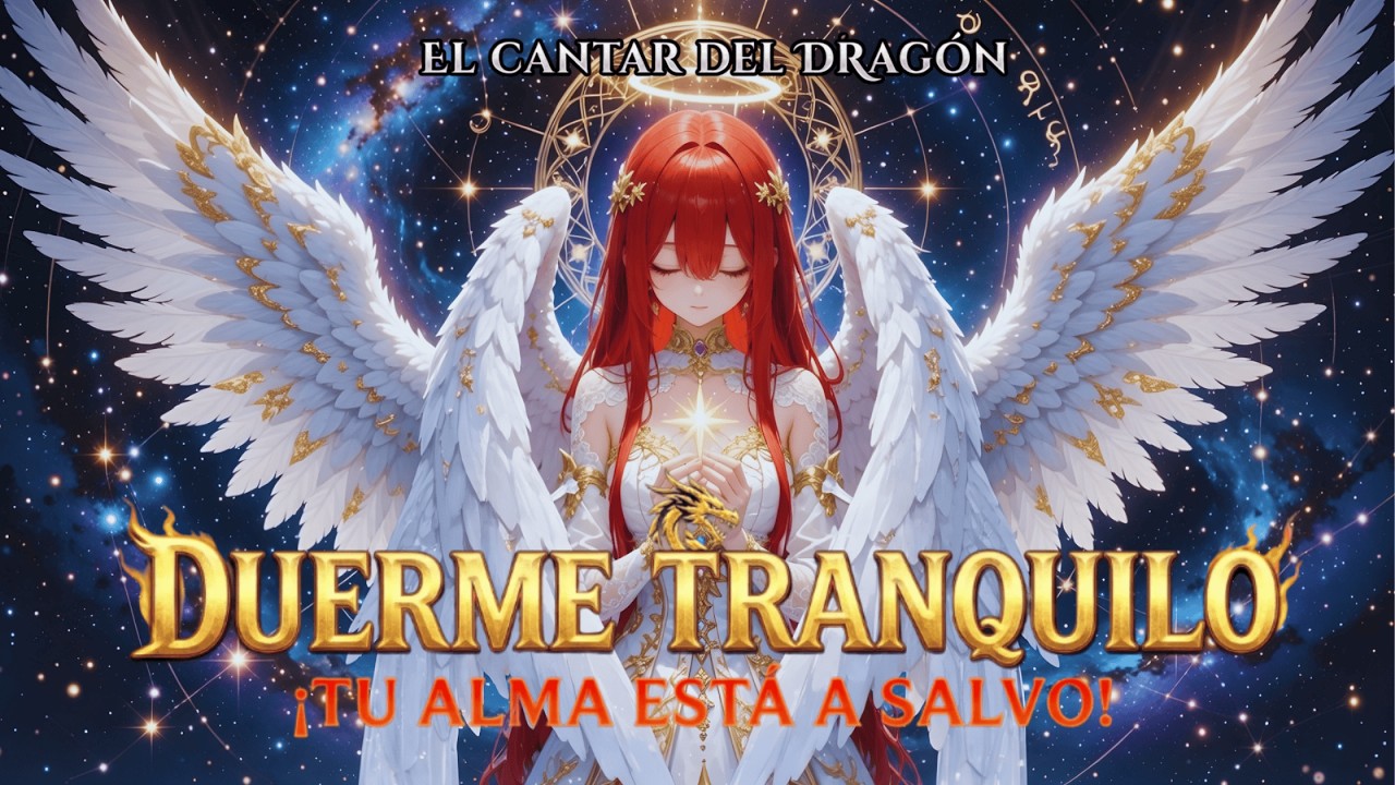 🐉 La Canción de tu Ángel Guardian🕊️🌑 | Duerme Tranquilo (Letra) - El Cantar del Dragón