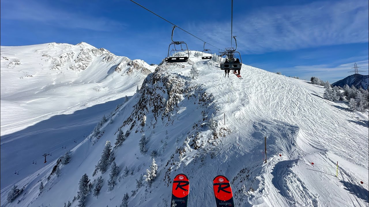 Fast Skiing at Baqueira-Beret's Mirador Slope | Esquí Rápido en la Pista Mirador de Baqueira-Beret