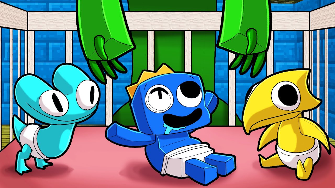 NEW BABY YELLOW RAINBOW FRIEND! (Chapter 2)