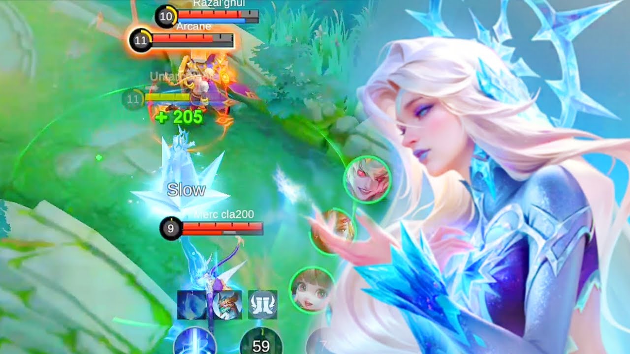 *TANK BUILD* AURORA IS BROKEN 💀 MLBB