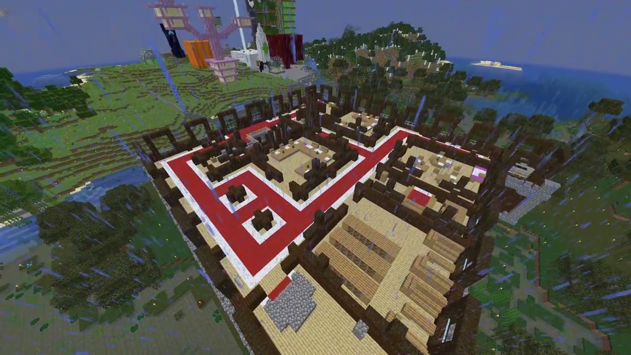 Woodland mansion build. [TIMELAPSE]