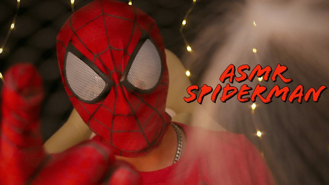 ASMR Spiderman Roleplay| Spiderman Accidentally Webs You