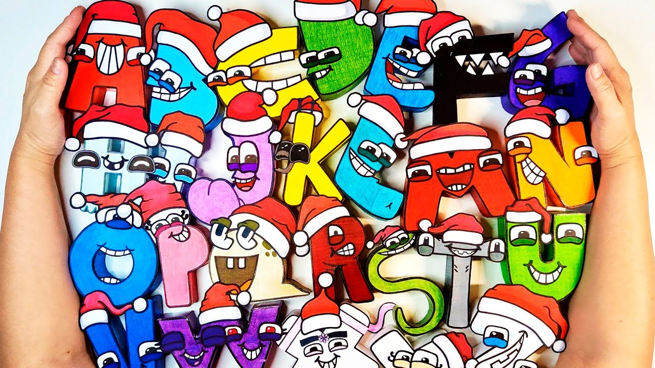 Крутая поделка | Бумажный алфавит от А до Я | С Новым годом! 🎄🎅🎁🥂🍾❄️⛄