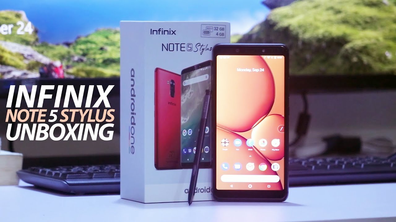 Infinix Note 5 Stylus - Unboxing and First Impressions