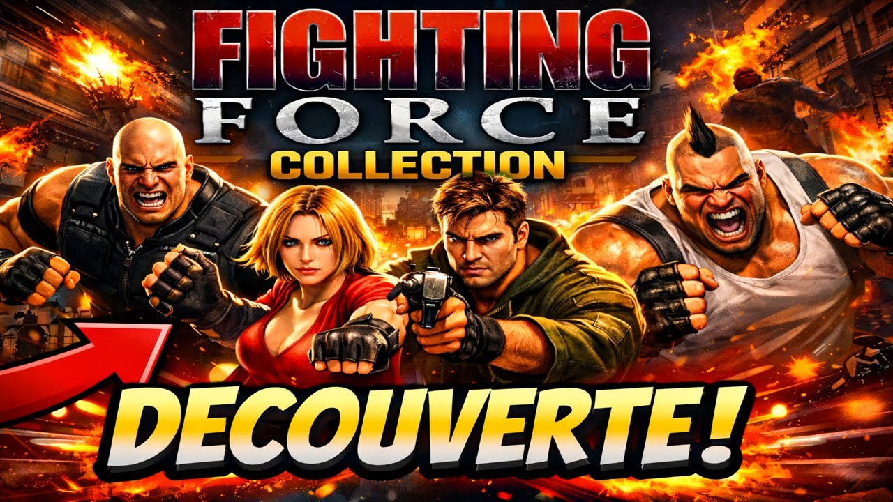 ⭐ Fighting Force Collection : Le retour d’un jeu CULTE ! Découverte