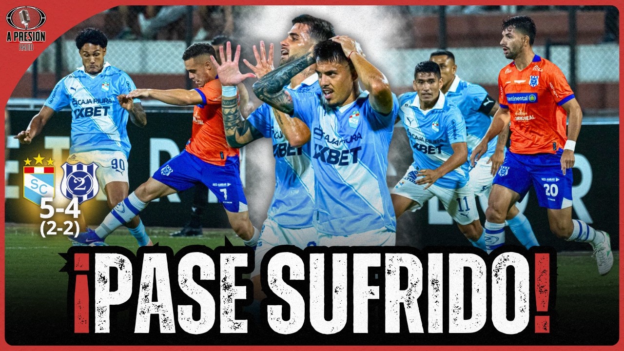¡PASE SUFRIDO! SPORTING CRISTAL 5-4 2 DE MAYO