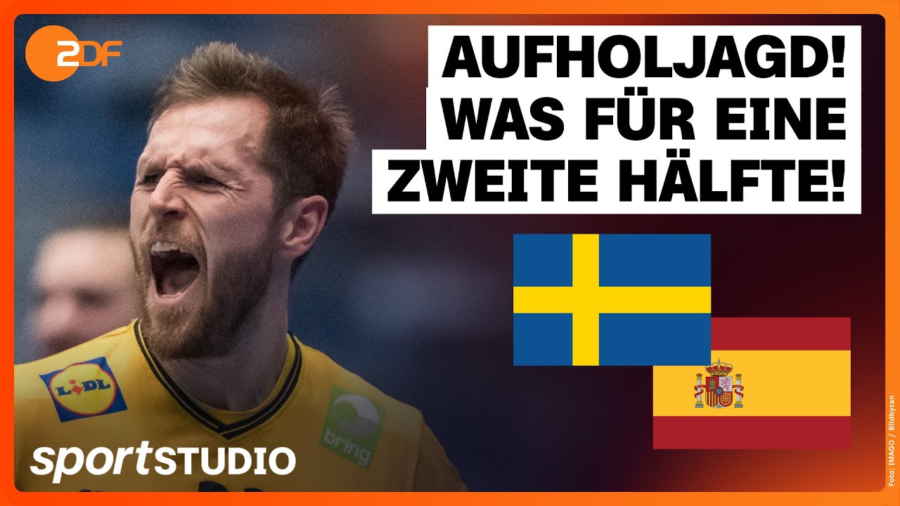 Schweden – Spanien Highlights | Handball-WM 2025 | sportstudio