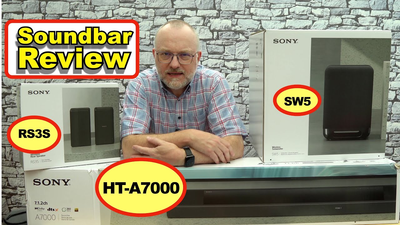 ОБЗОР звуковой панели Sony HT-A7000: включая беспроводной сабвуфер SW5 и беспроводные тыловые кол...