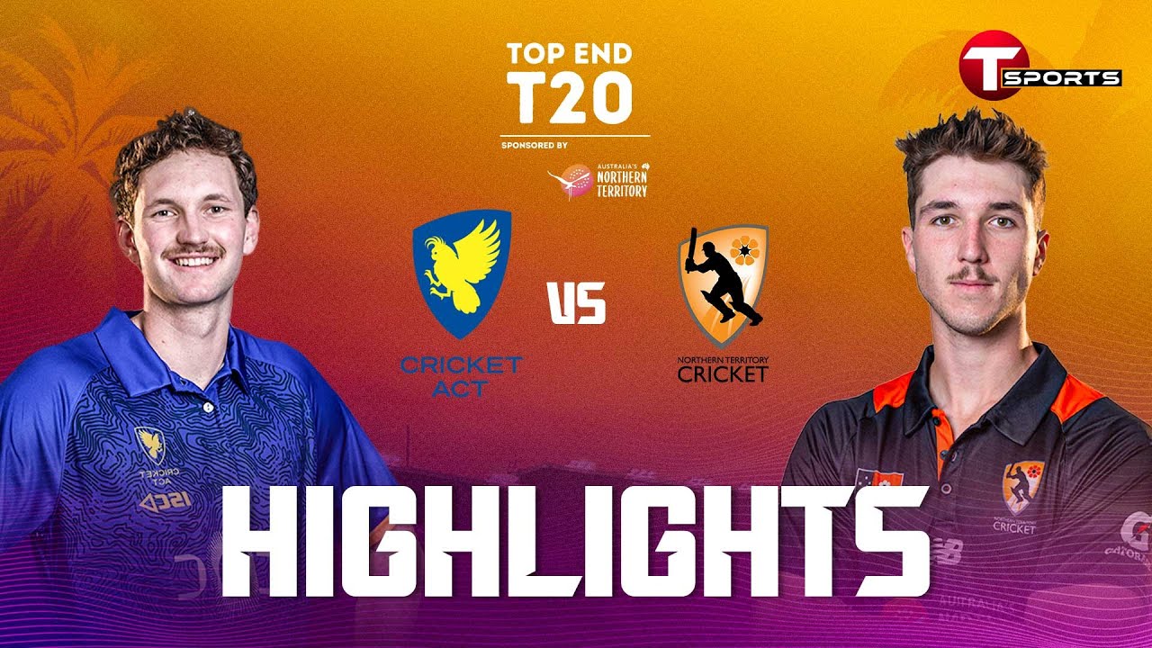 HIGHLIGHTS | Australian Capital Territory vs Northern Territory Strike | 14th Match | Top End T20