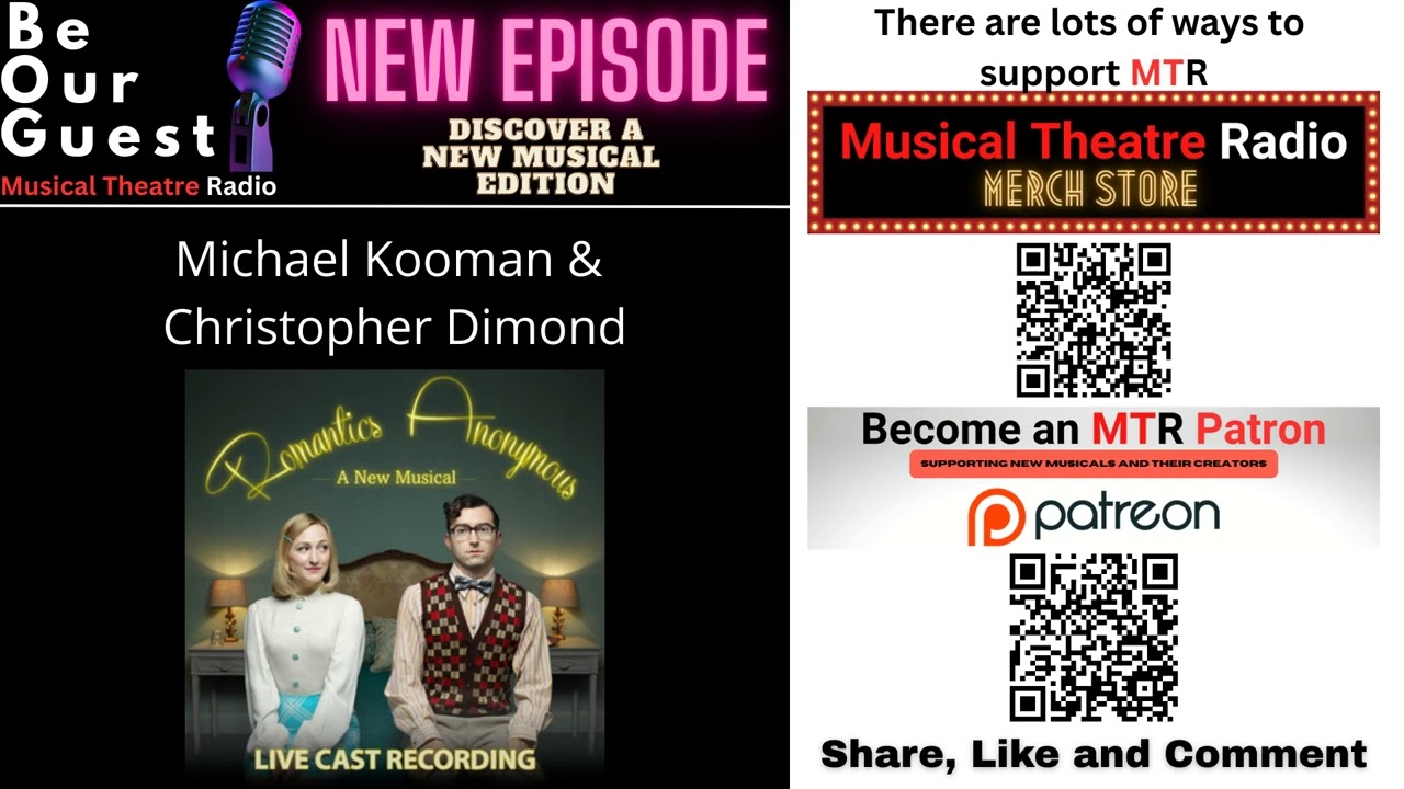 Be Our Guest with Michael Kooman and Christopher Dimond (Romantics Anonymous)