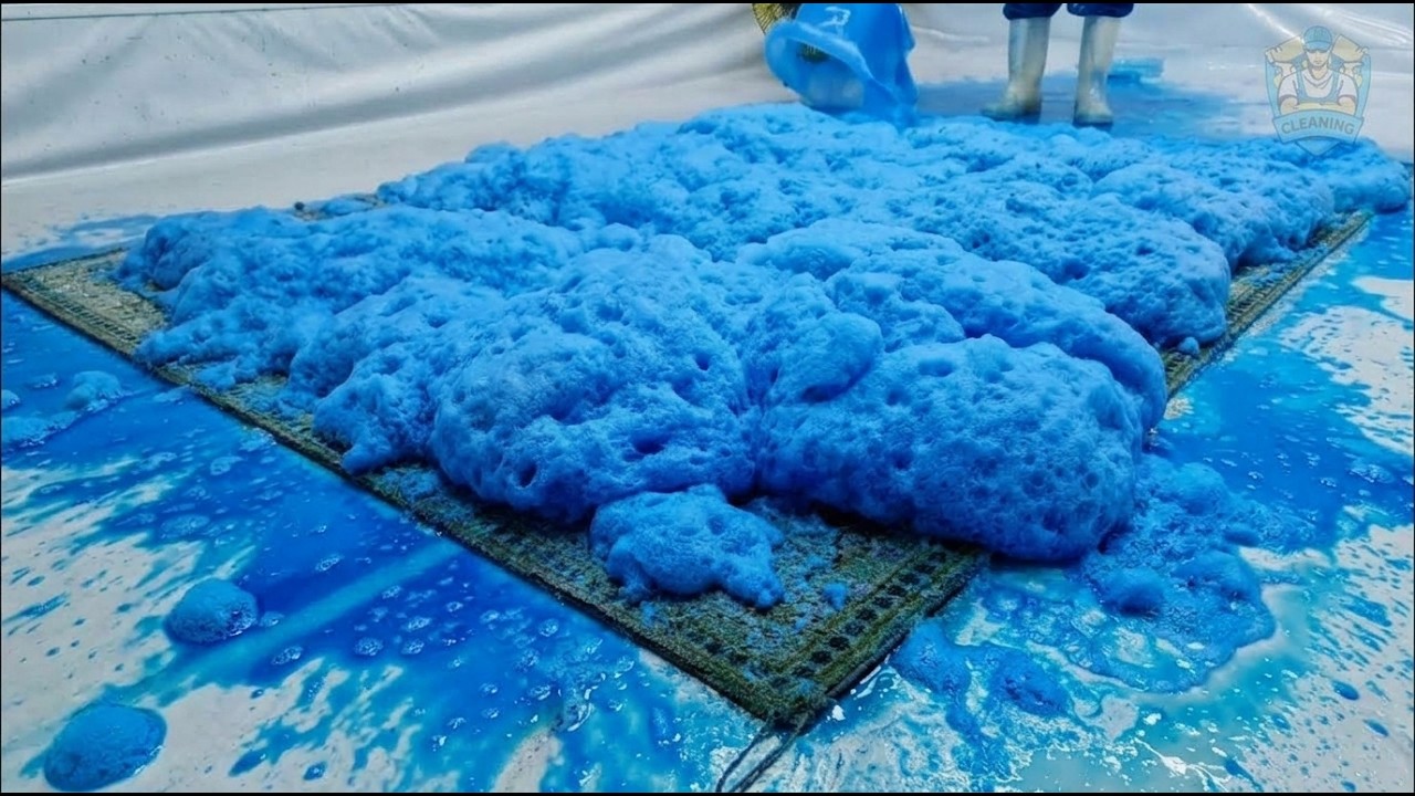 Every Scrub a Note, Every Bubble a Melody in This Carpet&rsquo;s ASMR Symphony #satisfying #cleaning #asmr