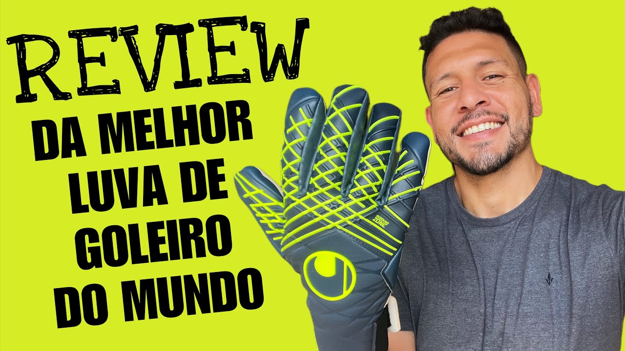 Fiz o REVIEW da MELHOR luva de goleiro do MUNDO!