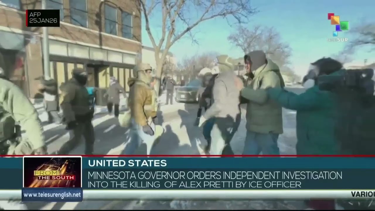 Minnesota | Governor orders independent investigation into the killing of Alex Pretti by ICE officer