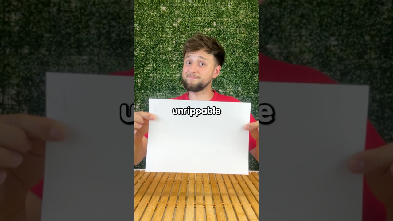 Я протестировал нервучую бумагу!