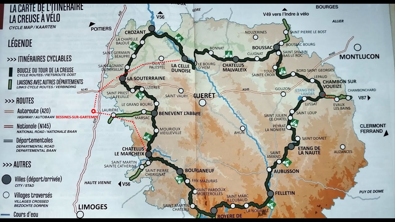 Tour de Creuse à vélo - Mai 2025