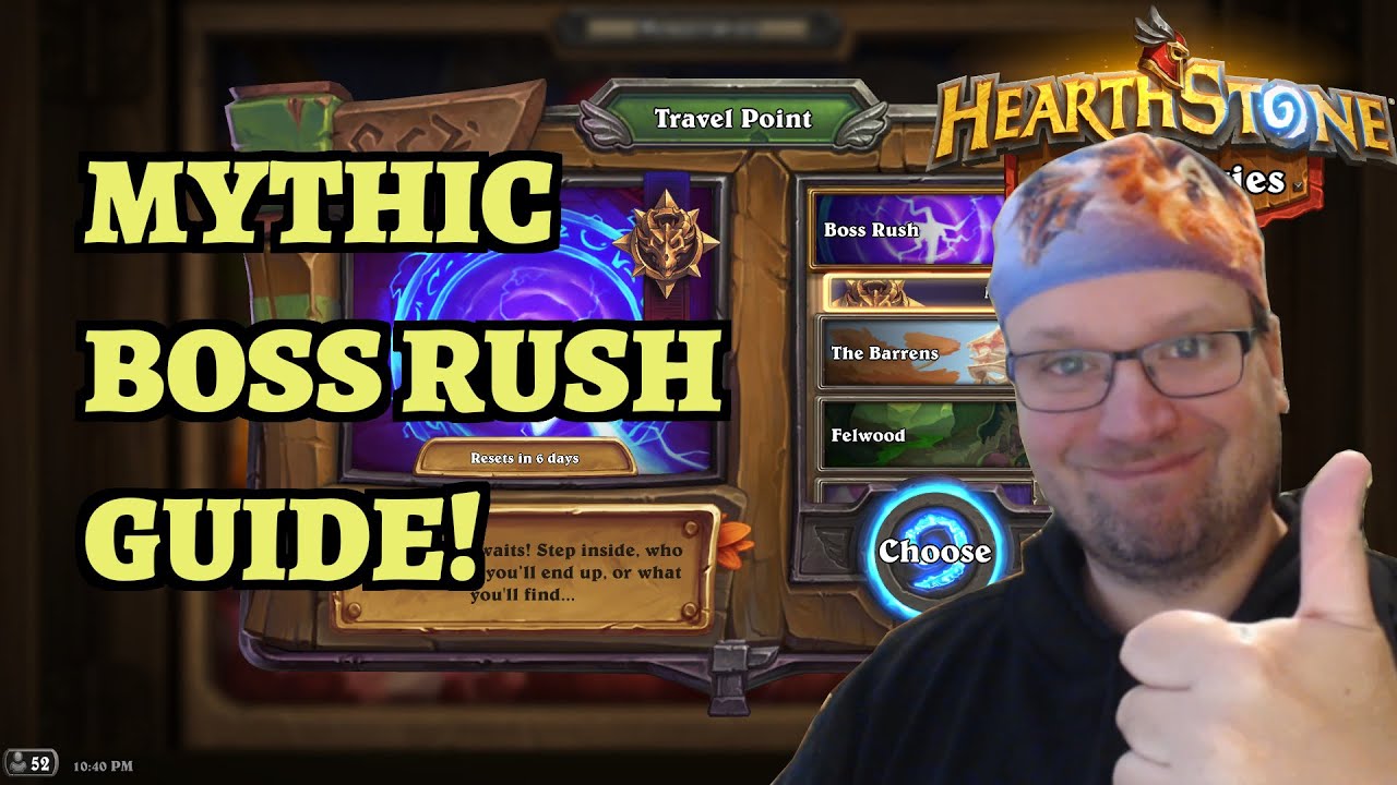 Mythic Boss Rush Guide! (Hearthstone Mercenaries)