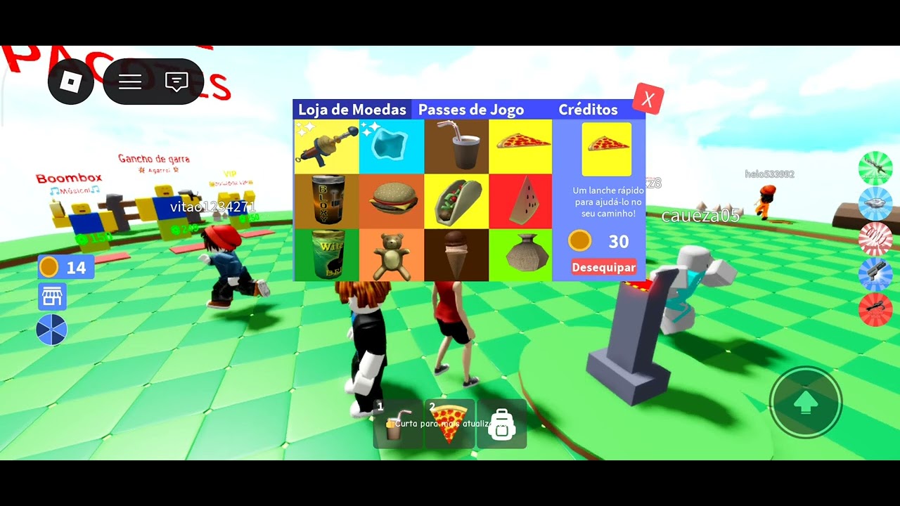 Parte 3 jogando não aperte do botão 4