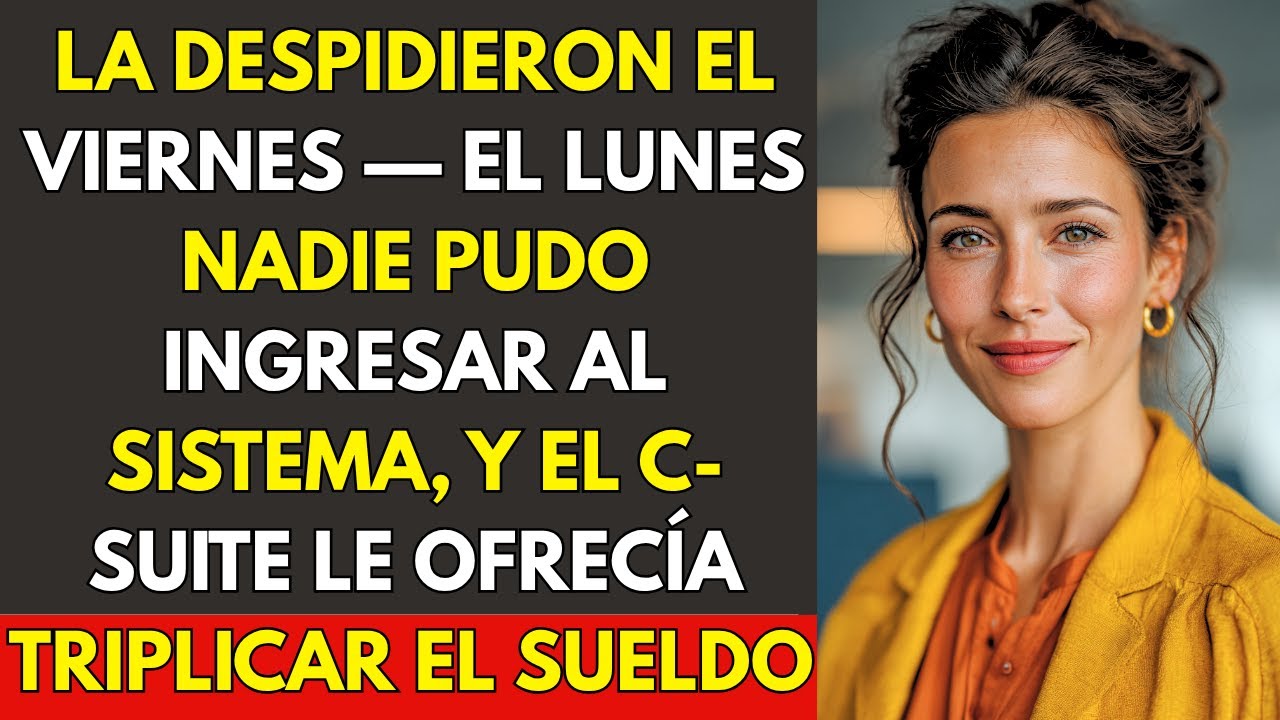 Me despidieron el viernes — el lunes el sistema había desaparecido. Superé a toda la dirección ♟️
