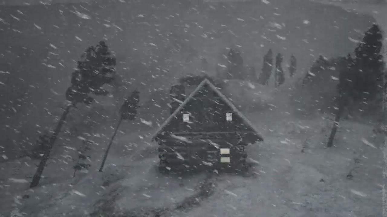 BRUTAL SUPER EXTREME COLD with UNUSUALLY EPIC BLIZZARD and Snowstorm | Arctic Oblivion White Noise
