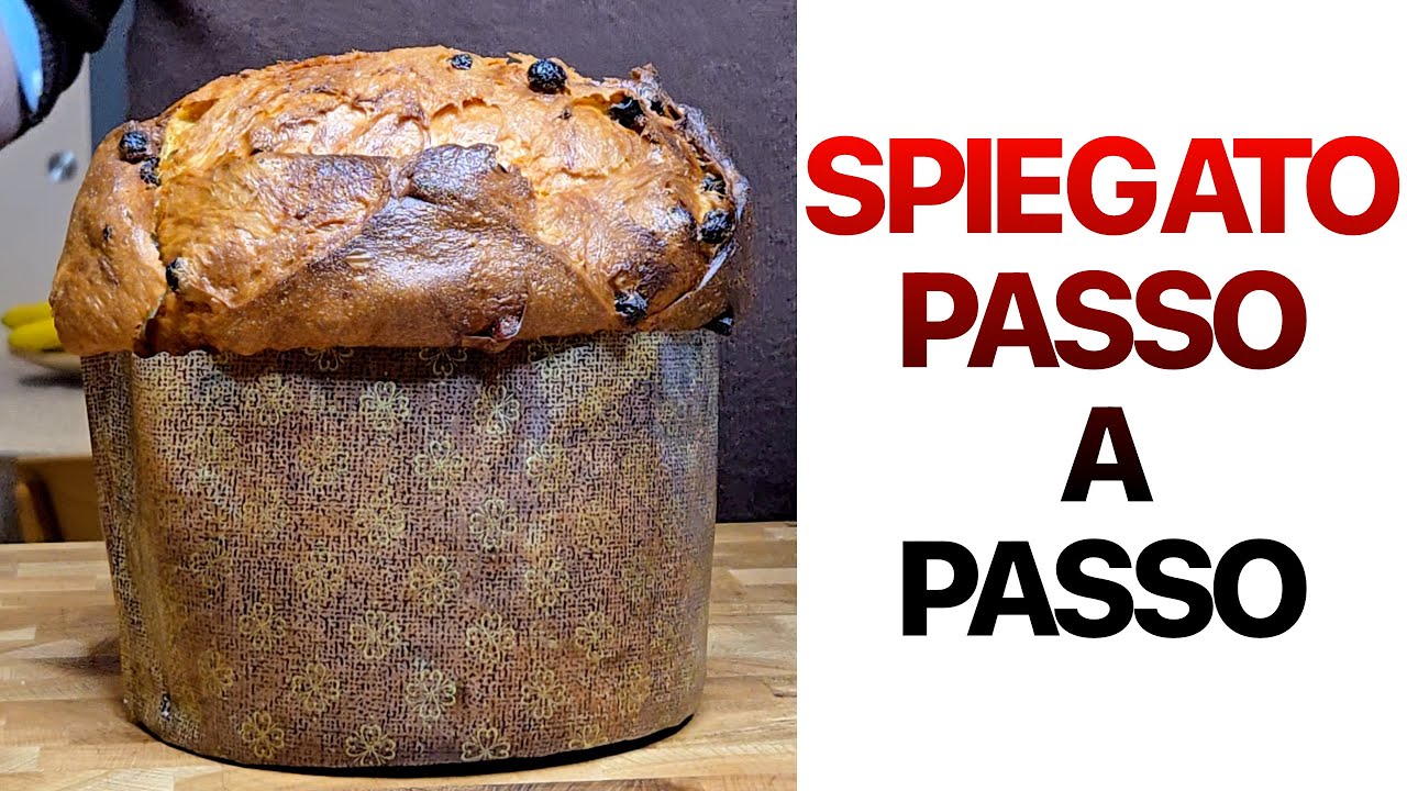 Panettone tradizionale MIK - il panettone facile con ricetta spiegata passo dopo passo