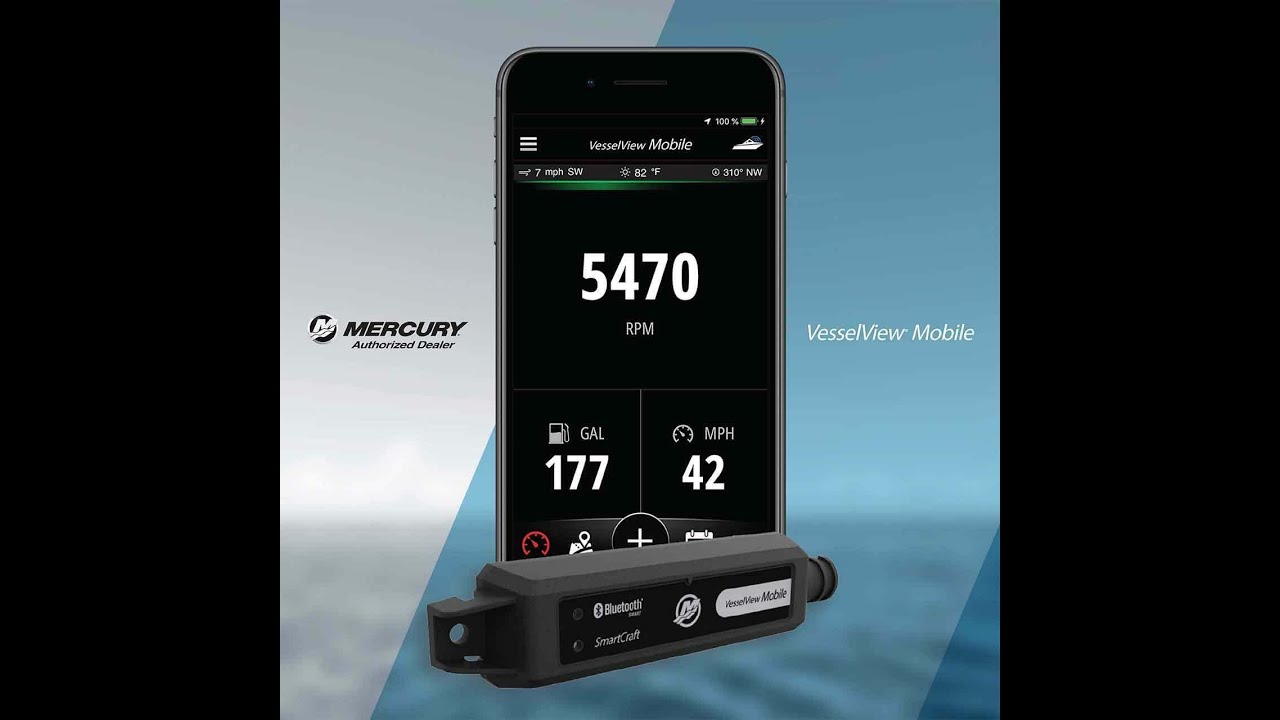 Mercury VesselView Mobile Installation *75HP