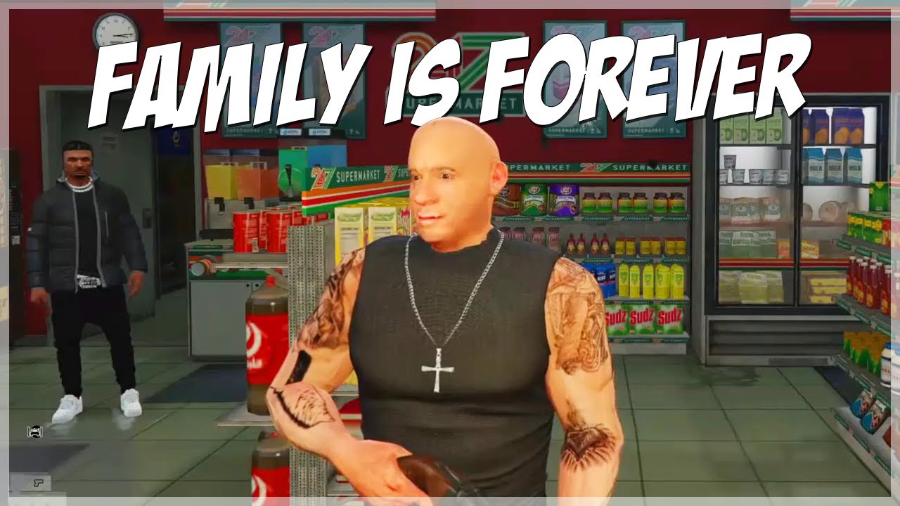 GTA 5 RP - VIN DIESEL ROBS A STORE FOR FAMILY (F9 Alternate Ending)