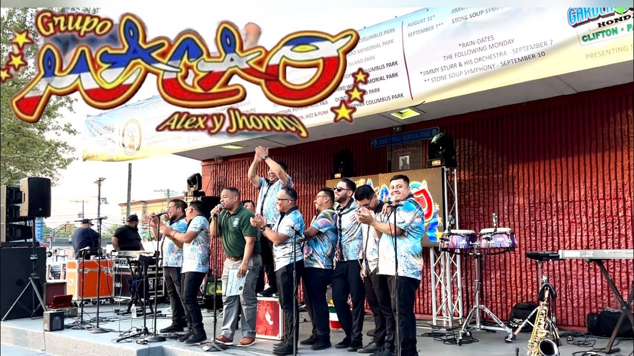 Grupo Macao de Alex & Jhonny en Vivo desde Passaic NJ Concierto de Verano 2023
