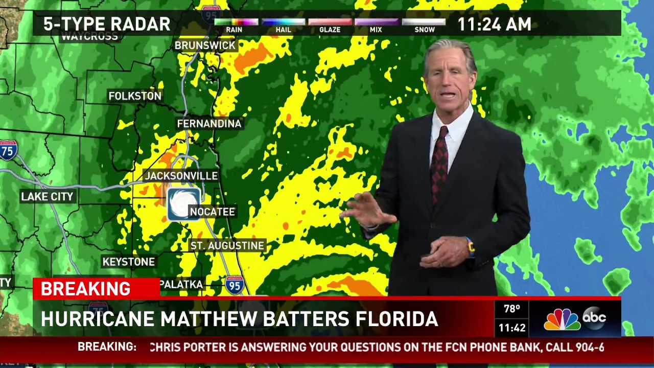FCN Hurricane Matthew Coverage (St. Augustine Soaked)